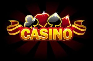 casino-background-logo-with-game-card-signs-golden-gambling-inscription-for-banner-vector